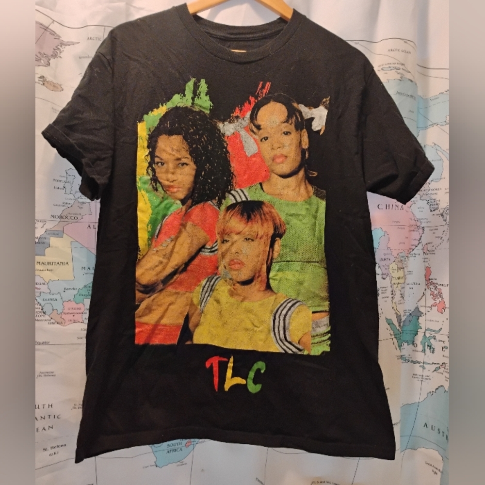 TLC Shirt, Looks Vintage! Medium